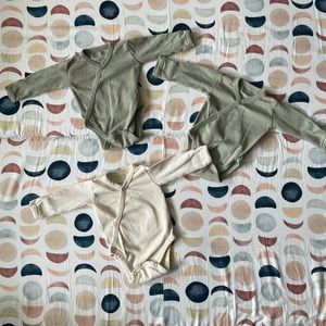 L’ovedbaby Organic Kimono Bodysuit Bundle
